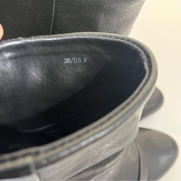 rag & bone Black Leather Ankle Booties - Picture 7 of 8
